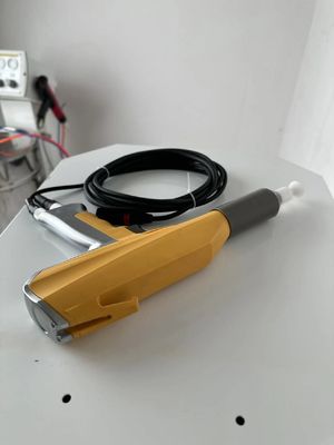 Vacuüm draagbaar poedercoating pistool hoog efficiënt elektrostatisch poeder spuit pistool