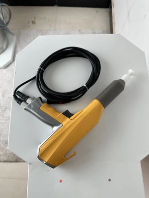 Vacuüm draagbaar poedercoating pistool hoog efficiënt elektrostatisch poeder spuit pistool