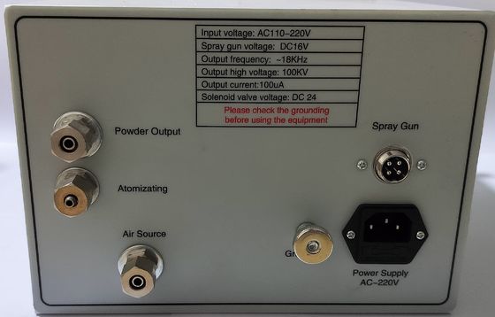 Geavanceerde technologie HXC-KI Elektrostatische poederbespuitmachine voor bewegende metalen coating