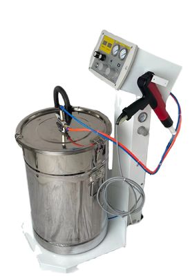 Makkelijk te bedienen poedercoatingsmachine voor industriële coatingsbehoeften en -vereisten
